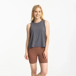 Free Fly Women's Elevate Lightweight Tank Small Smoke
